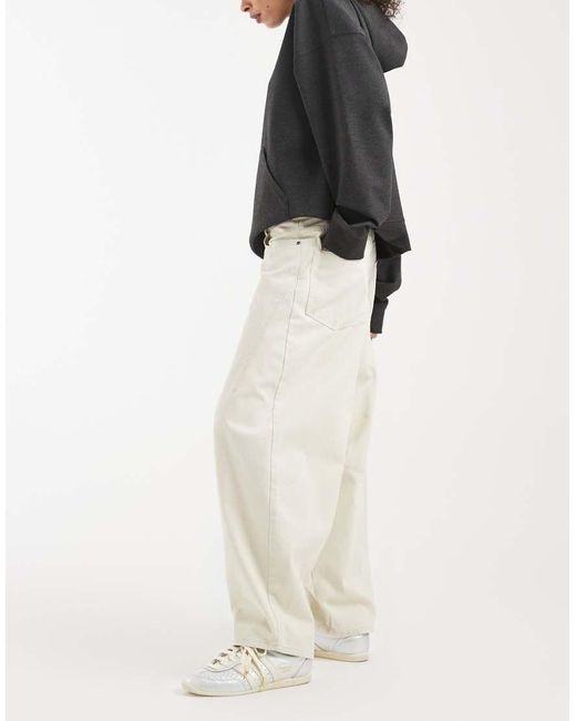 ONLY Natural Barrel Trousers