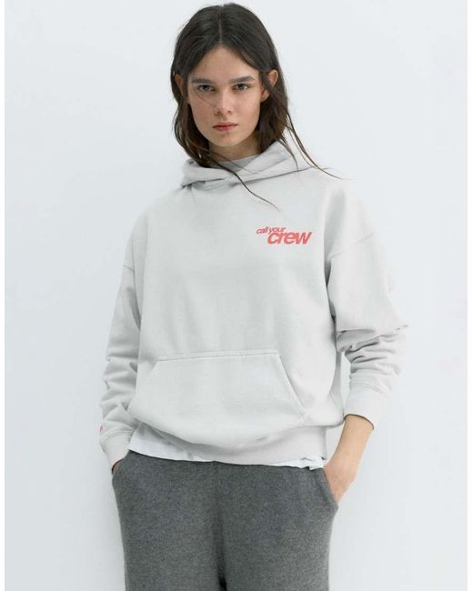 Crew Studios di Pull&Bear in White