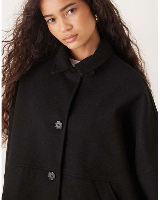 ASOS Blue Slouchy Formal Harrington Jacket