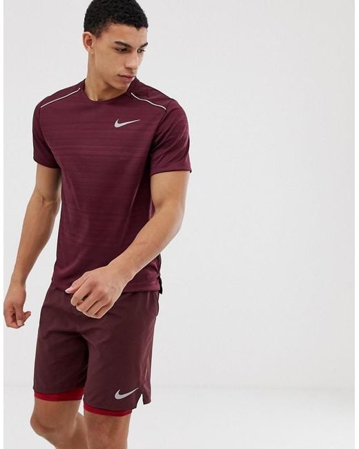 Mens burgundy nike shirt cheap