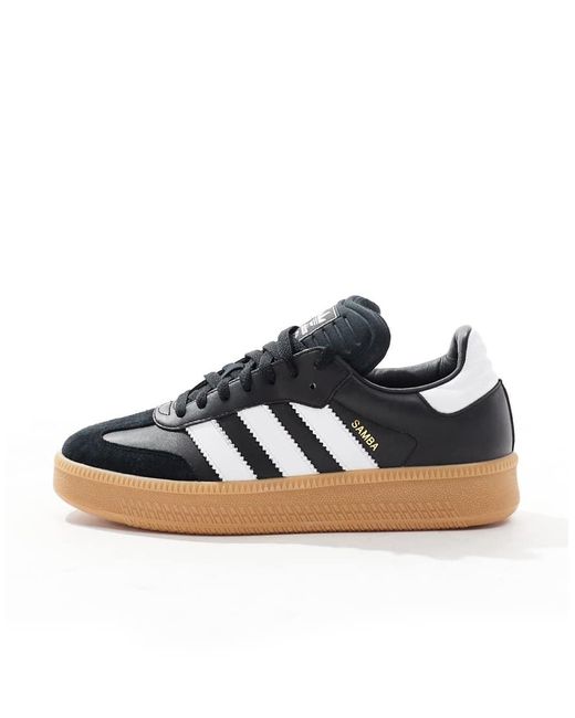 Adidas Originals Blue Samba Xlg Trainers
