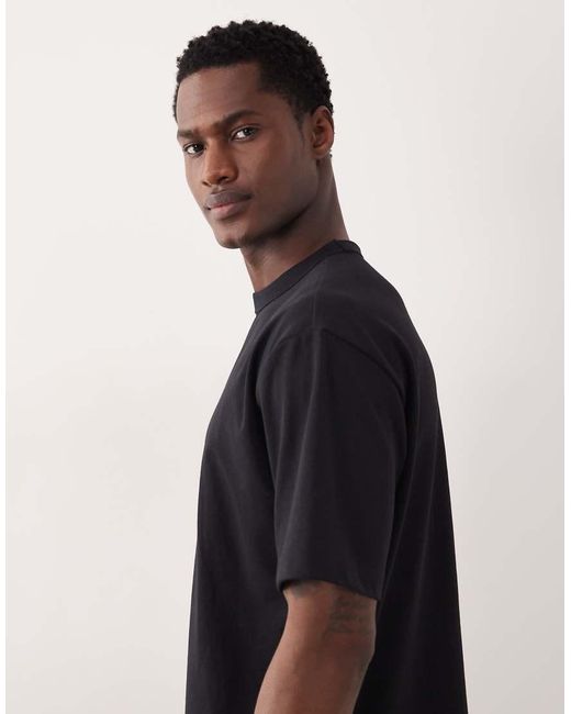 ASOS Blue Breathemax Heavyweight Relaxed T-Shirt for men