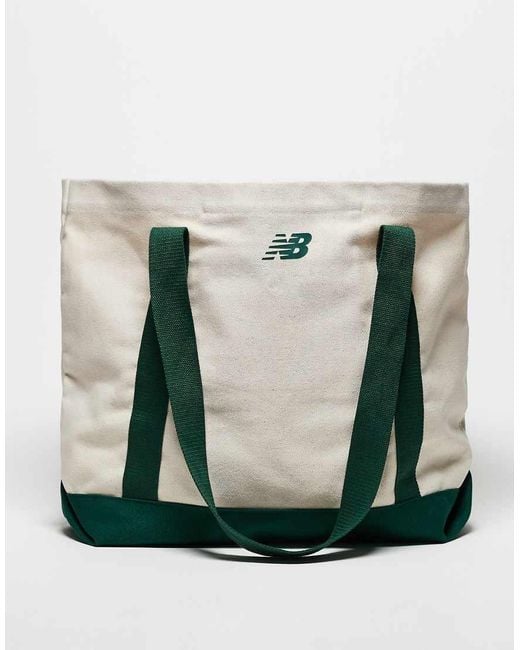 New Balance Green Athletics Tote Bag