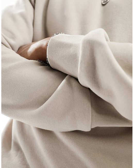 Jack & Jones Oversized Sweater in het Natural voor heren