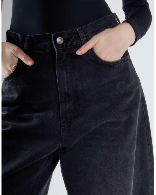 Glamorous Blue Baggy Wide-Leg Jeans
