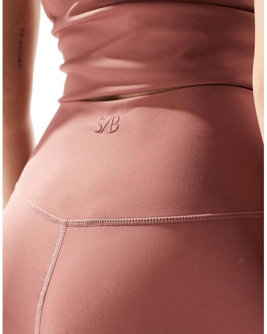 South Beach Pink High Waisted Leggings