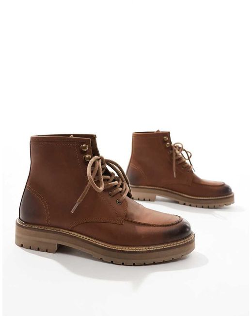 Botines Chukka Color Tostado De Nobuk Django De -Marrón Schuh de hombre de color Gray