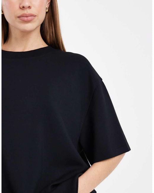 ASOS Blue Cupro Oversized T-shirt
