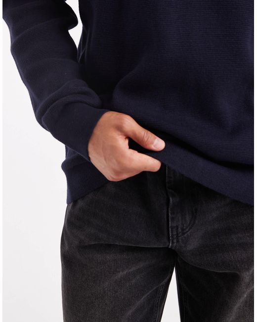 Pull ras Jack & Jones pour homme en coloris Blue