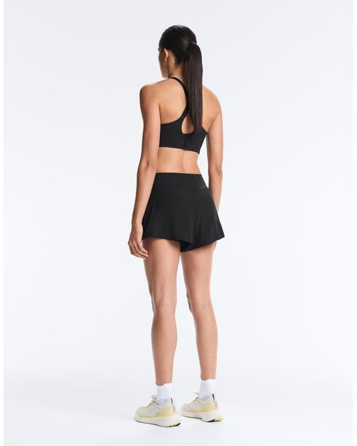 Oysho Black Compressive 10Cm Shorts With Pocket