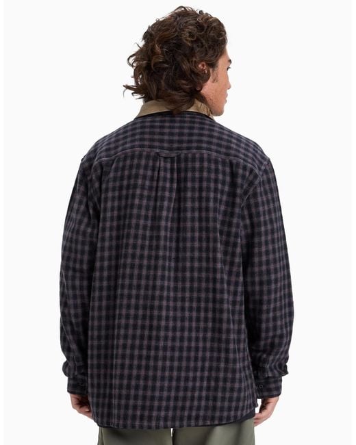 Quiksilver – mercury sandstrokes – langärmliges hemd in Blue für Herren
