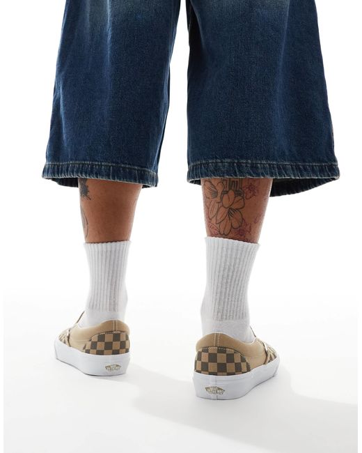 Vans Blue Classic Slip-on Sneakers for men