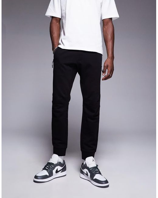 ARMANI EXCHANGE Joggingbroek Met Aansluitende Boorden En Logo in het Gray voor heren