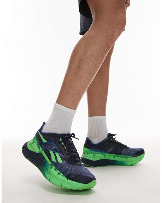 Reebok – zignition – laufschuhe in Green für Herren
