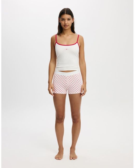 Cotton On White Dreamy Soft Boyshort