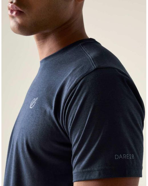 T-Shirt Leggera A Maniche Corte di Dare 2b in Blue da Uomo
