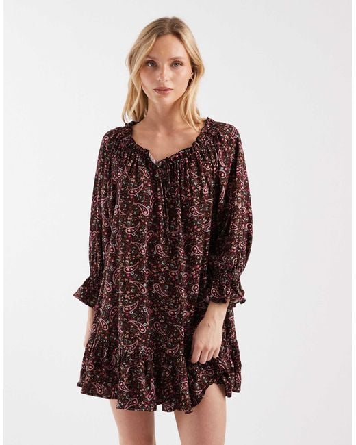 Miss Selfridge Women's Brown Spun Smock Dress - www.rajagirimanappuram.com Miss Selfridge Women's Brown Spun Smock Dress - www.rajagirimanappuram.com