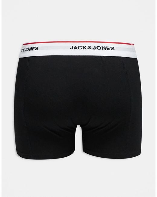 Jack & Jones Blue 3 Pack Briefs for men