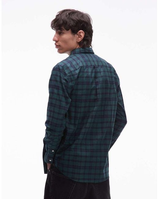 Tommy Hilfiger Blue Check Shirt for men