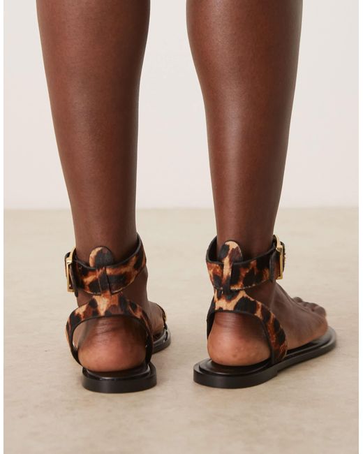 Mango Brown – sandalen