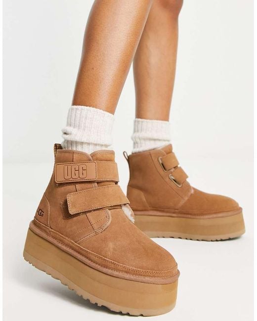 Ugg Brown Neumel Platform Boots