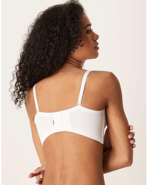 Boux Avenue White Strapless U-Wire Microfibre Multiway Bra
