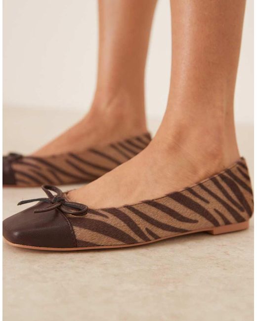 Glamorous Brown Ballerina Flats