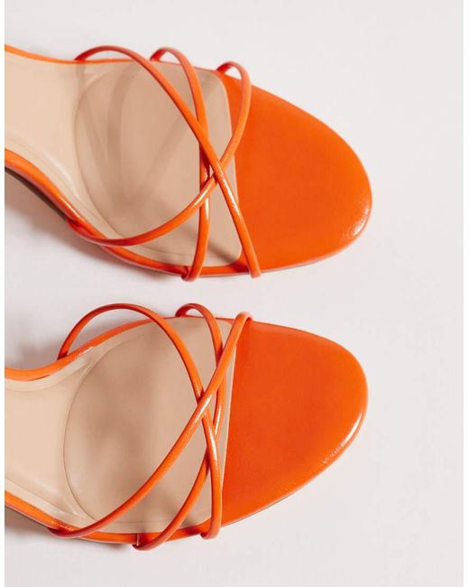 SEQWL Pink Lolly Heeled Sandals