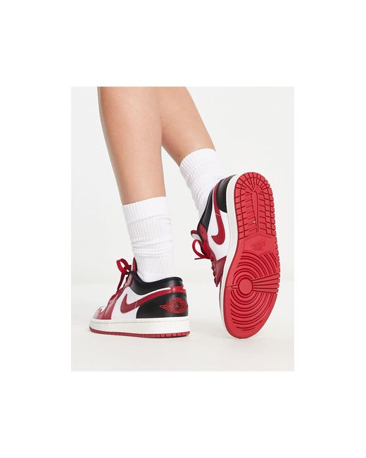 Nike Black Air Jordan 1 Low Sneakers