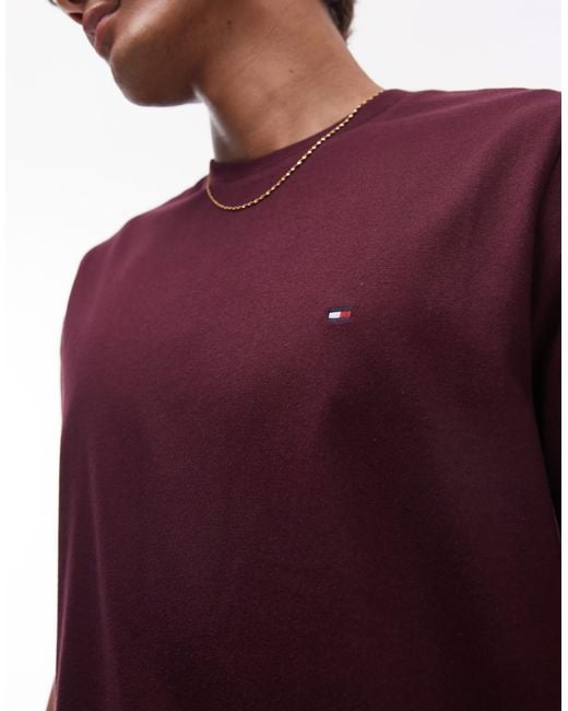 Tommy Hilfiger Red Essential Regular Fit T-Shirt for men