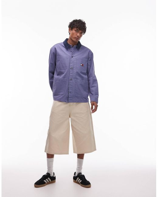 Tommy Hilfiger – hemdjacke in Blue für Herren