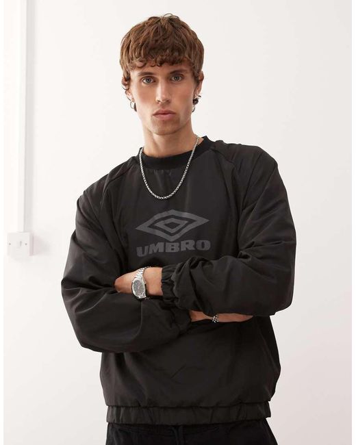 Umbro Red Reversible Crew Top for men