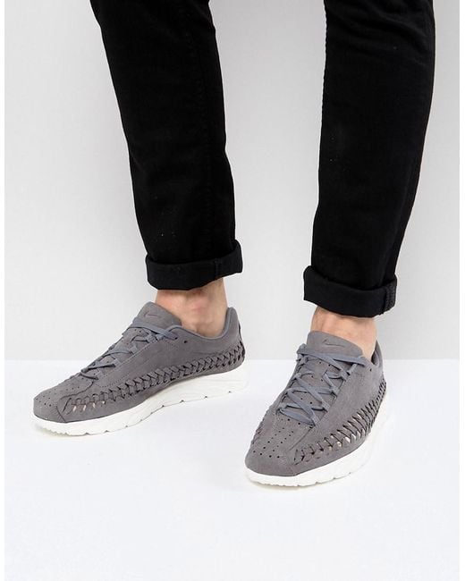 Nike Gray Mayfly Woven Trainers In Grey 833132-007 for men