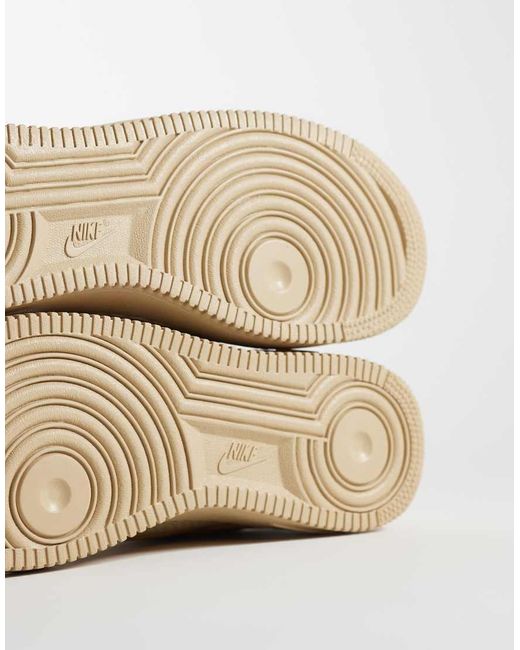 Nike Natural Air Force 1'07 Lv8 Woven Trainers for men