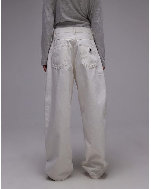 Carhartt Gray – brandon – locker geschnittene jeans