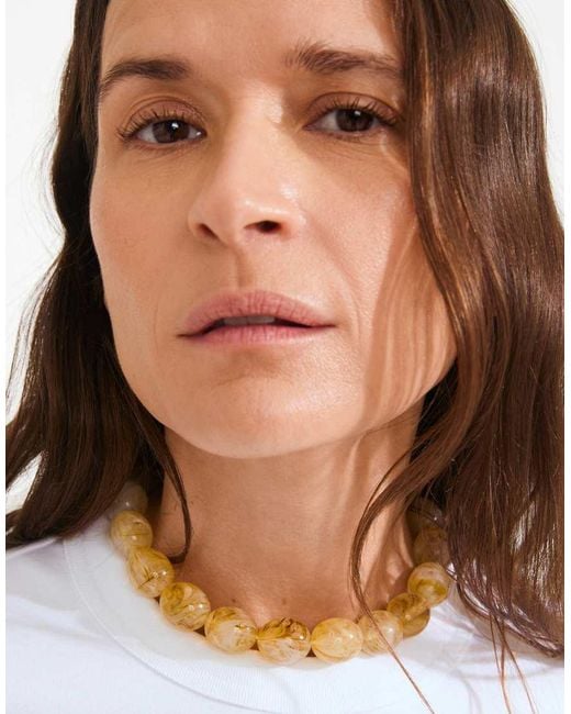 Pilgrim Metallic Still Necklace