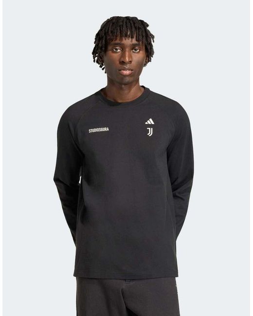 Adidas Originals Blue Sgura T-shirt Long Sleeve for men