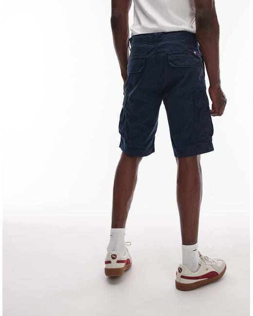 Tommy Hilfiger Blue Otis Regular Cargo Shorts for men