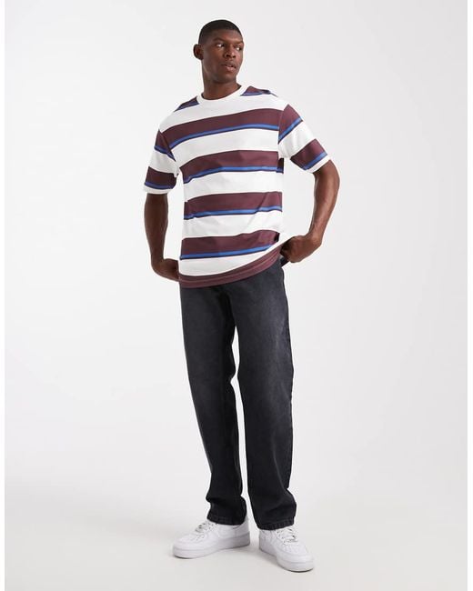 ASOS White Heavyweight Relaxed T-Shirt for men