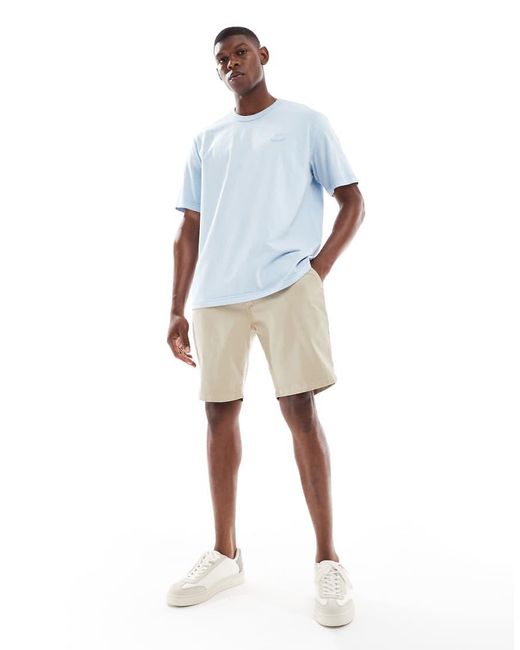 Paul Smith Blue Zebra Logo Chino Shorts for men