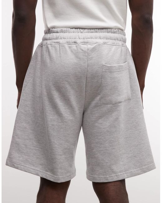 Bermuda molletonné Prohibited pour homme en coloris White