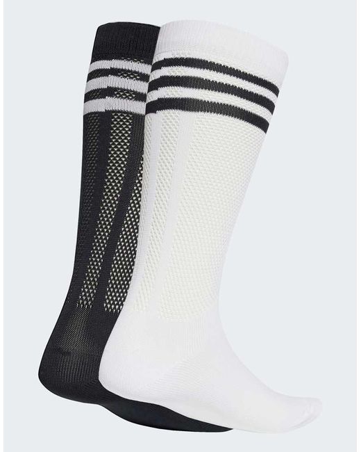 Adidas Set Van 2 Paar Sokken Met Textuur in het Black