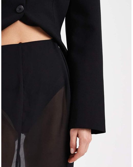 Gonna Midi di ASOS in Black