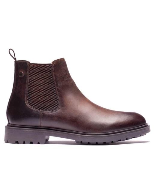 Base London Brown Roebuck Chelsea Boot for men