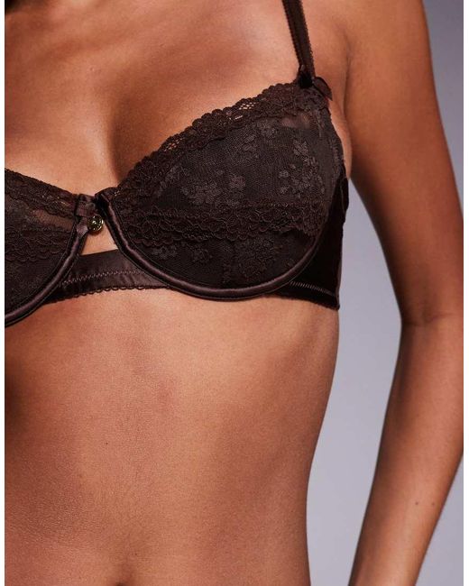 Boux Avenue Brown Callie Balconette Bra