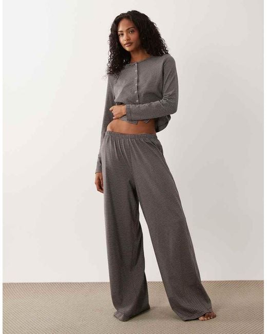 ASOS White Mix And Match Pyjama Pants
