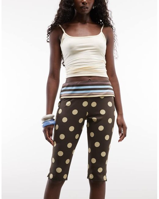 Reclaimed Vintage Multicolor Capri Pants
