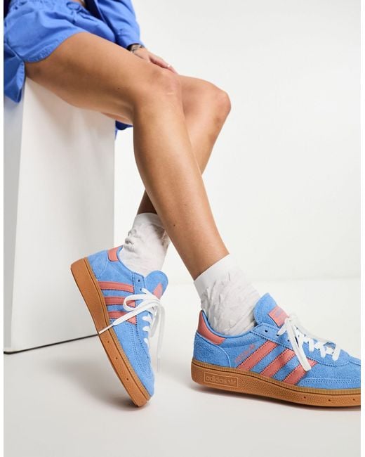 Adidas Originals Handball Spezial - Sneakers Met Gomzool in het Blue