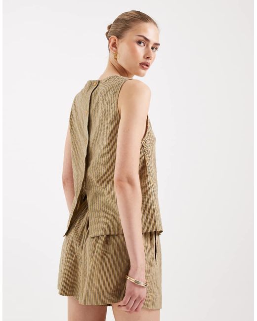 ASOS Natural Shell Top