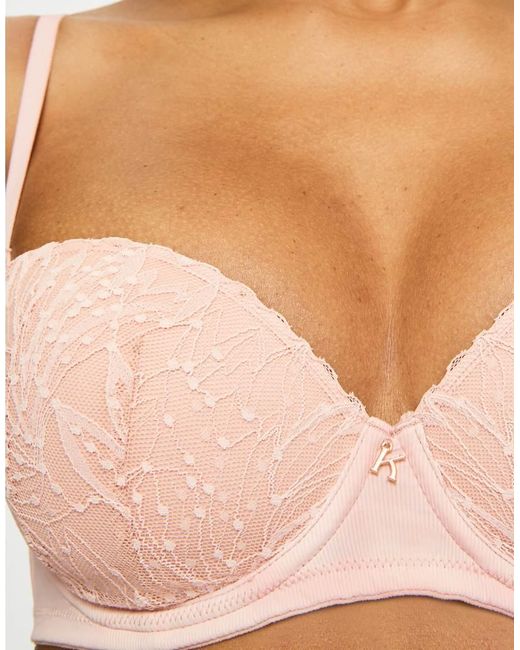 KBX Brown Louisa Padded Strapless Bra
